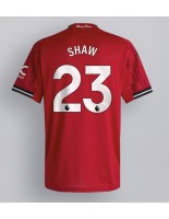 Manchester United Luke Shaw #23 Kotipaita 2025-26 Lyhythihainen